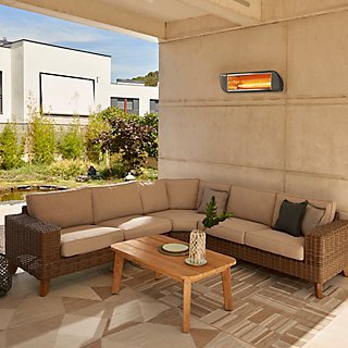 Estufa Exterior Halogena Inframaster 2kw Ipx5 Antracita